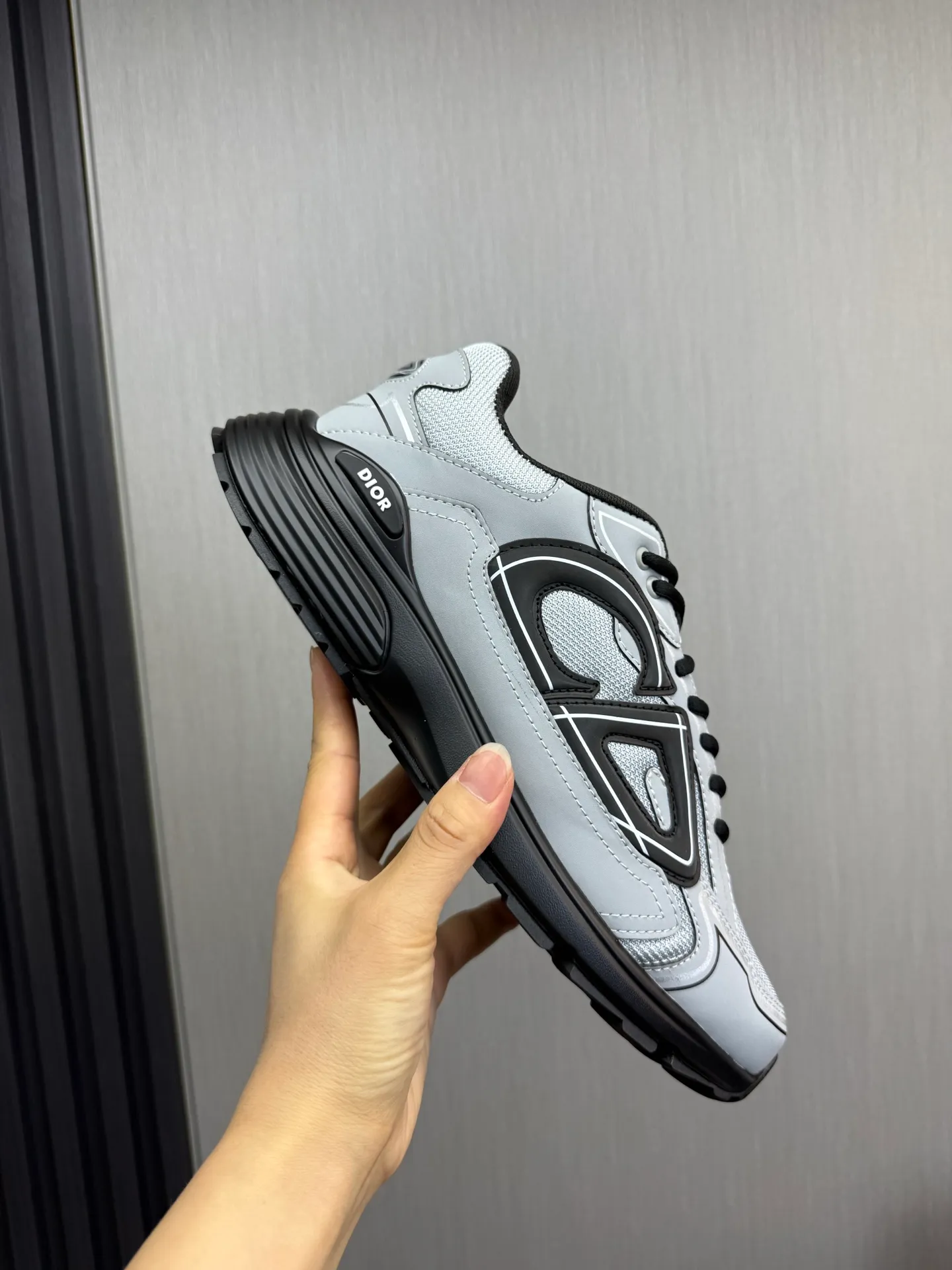 Men's men's shoes 💰580💰 Dior Dior.B30 couple hot sale ❤️💚Official website 1:1 replica ⬆️Imported cowhide stitching, comfortable mesh lining 35-45 (45 customized, non-refundable)
